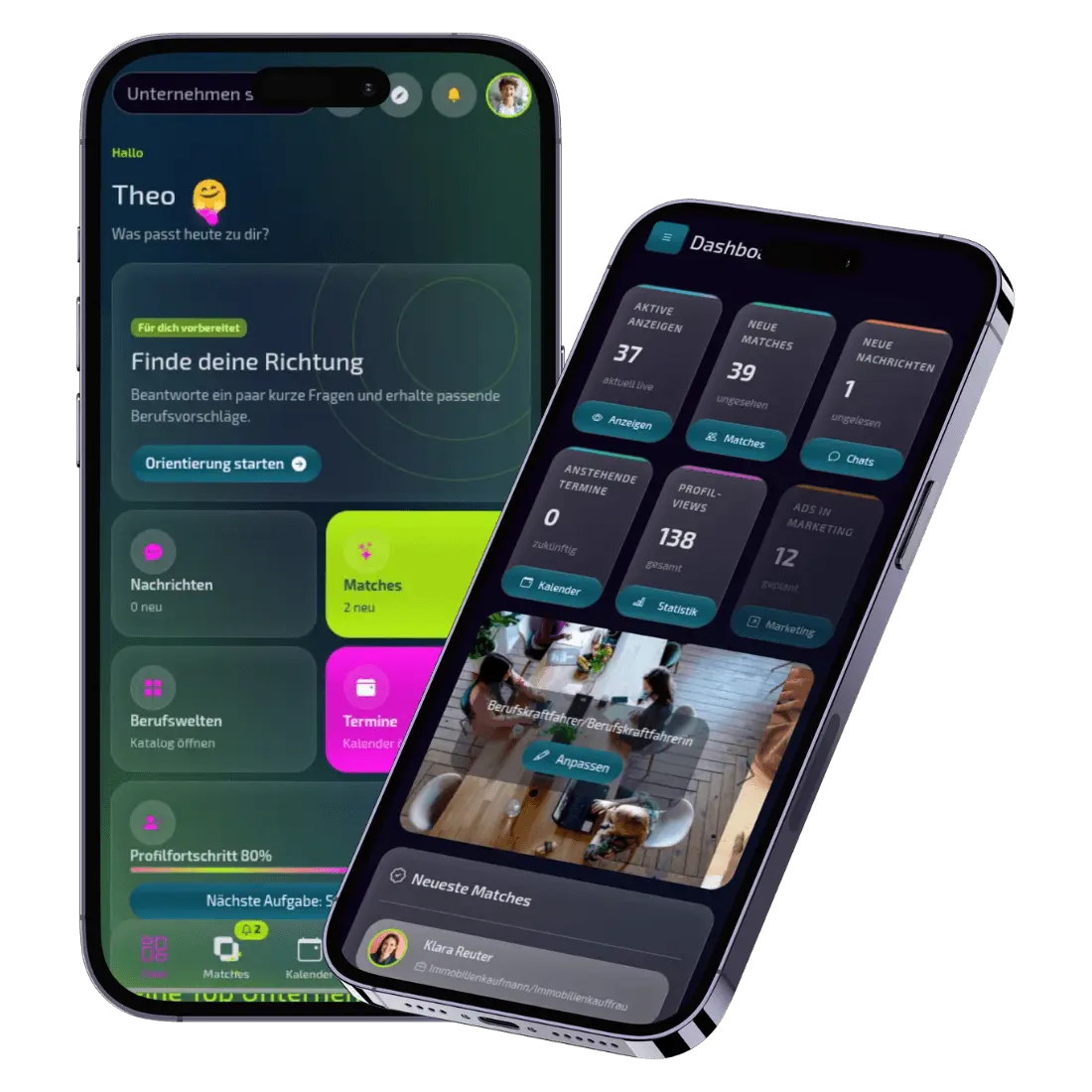 NexxUp App für Berufsorientierung